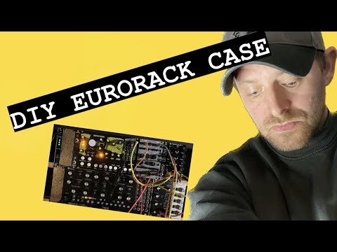 DIY Eurorack Case #eurorack #modular #techno