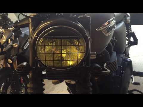LED Headlight Upgrade Triumph Scrambler