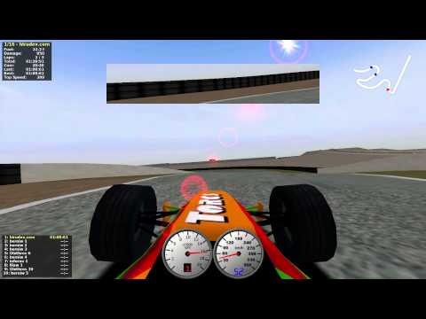 TORCS gameplay Car2-Ow2 versus all on Road Tracks - Knightsbridge