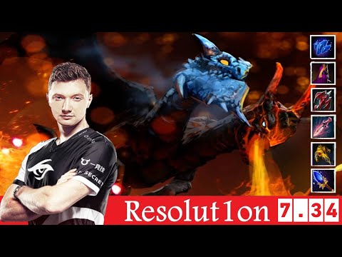 [DOTA 2] Resolut1on the JAKIRO [OFFLANE] [7.34]