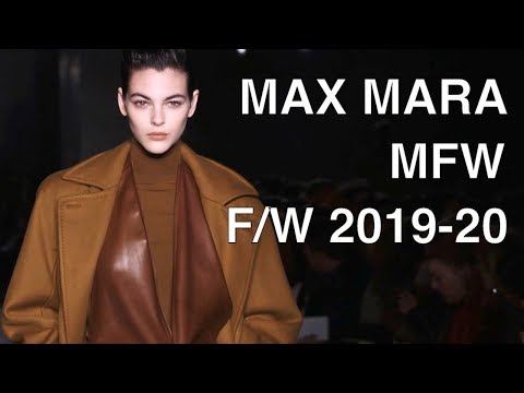 MAX MARA | FALL WINTER 2019 - 2020 | FULL HD SHOW