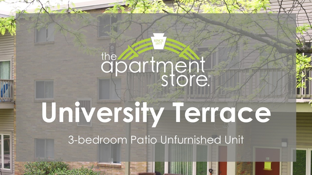 University Terrace - 3-bedroom Patio Unfurnished Unit