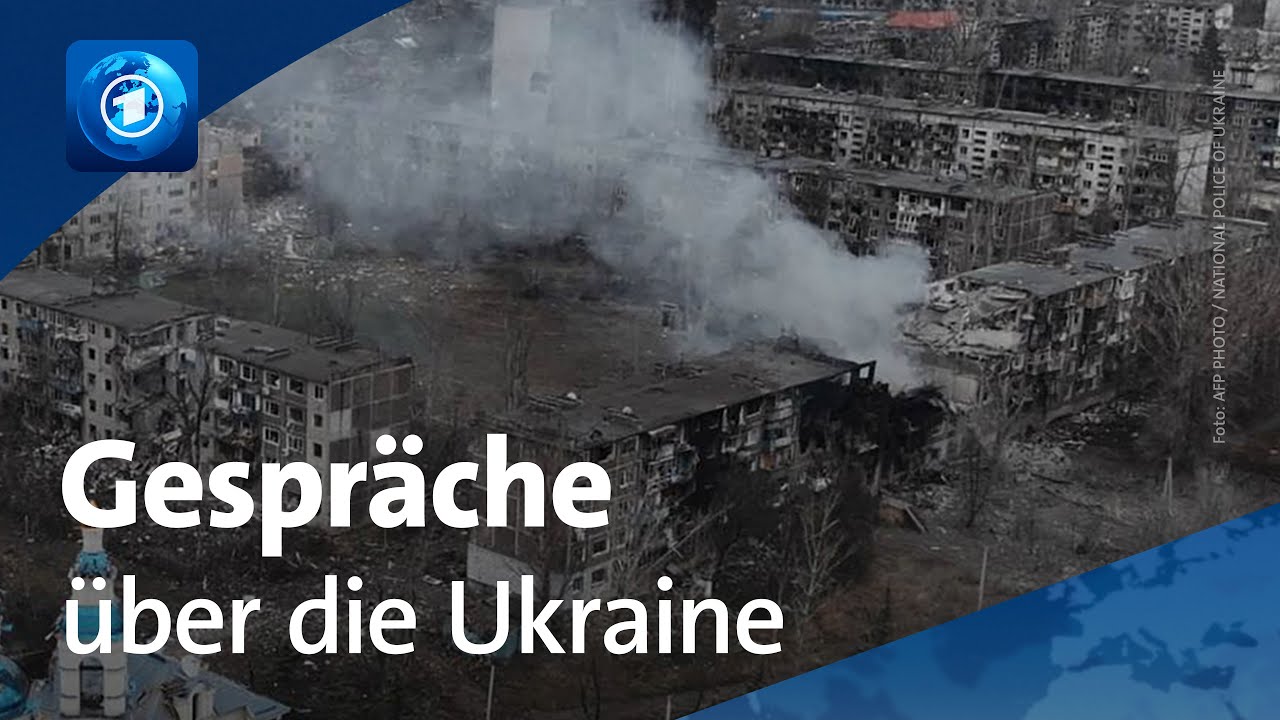 Erneut Angriffe in der Ukraine und Gespräche in Berlin