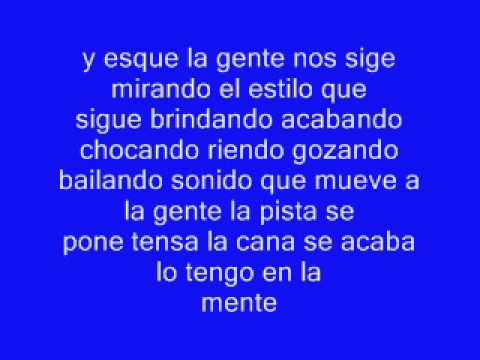 Yo nunca me quedo atras lyrics. Con letra.