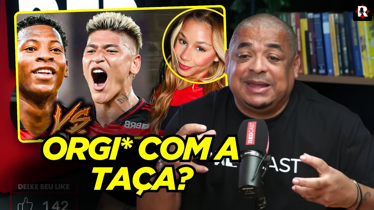 VAMPETA VAZA FESTA DO FLAMENGO: "200 MULHERES E POLÍCIA!"