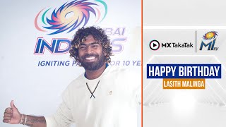 Happy Birthday Lasith Malinga | मलिंगा को जन्मदिन मुबारक | Mumbai Indians