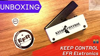 KEEP CONTROL - EFR Eletronicos | Mantenha o controle absoluto e completo num unico pedal! | Unboxing
