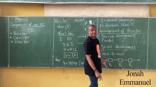 Resistors, Capacitors and Inductors - Part 1 (JAMB and PUTME Physics)
