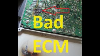 Symptoms of a Bad Engine Control Module (ECM)