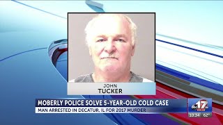 Man arrested in connection with 2017 Moberly homicide