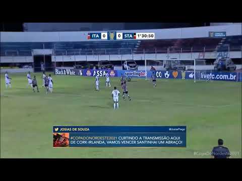 ITABAIANA 2 × 2 SANTA CRUZ GOLS COPA DO NORDESTE 2021