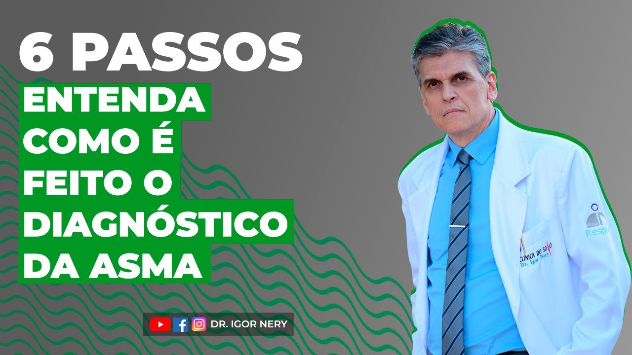 6 PASSOS - Entenda como é feito o Diagnóstico da Asma