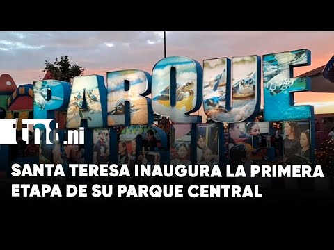 Santa Teresa celebra la Navidad con la inauguración de su renovado parque central