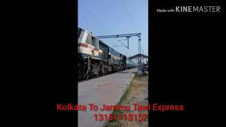 preview picture of video 'Kolkata To Jammu Tawi Express 13151-13152'