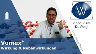 Ist Vomex ungefährlich (Dimenhydrinat)🤔❓ Weniger Übelkeit mit Antiemetikum, Antihistaminikum