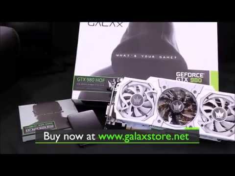 Galax Nvidia Geforce GTX 980 HOF V2 + FREE Gamer 240GB SSD Bundle