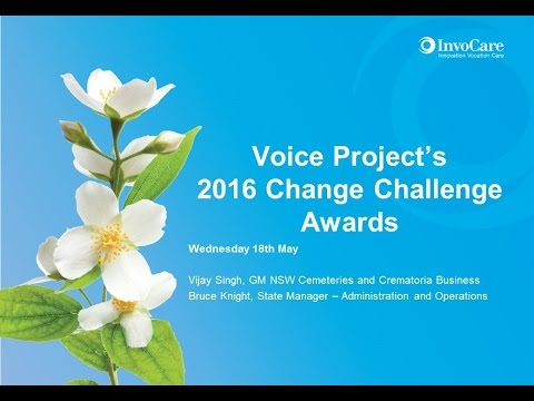 InvoCare NSW Cemetery Crematoria Change Challenge Winner
