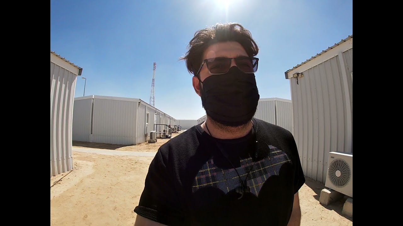 A day in Haradh Camp KSA | Go Pro Hero White Footage
