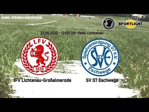 DJKL: JFV Lichtenau-Großalmerode - SV 07 Eschwege   alle Tore & Highlights 2020/21