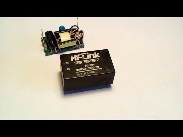 AC To DC Power Supply Module - Hi-link HLK-2M12 AC TO DC MODULE Trader ...