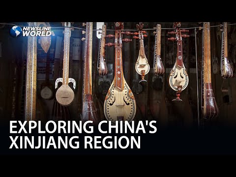 Village known for making traditional Uyghur musical instruments