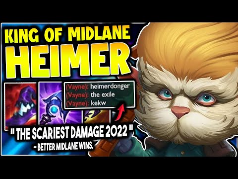 Heimerdinger but I'm the best AP Assassin Midlane Of 2022?