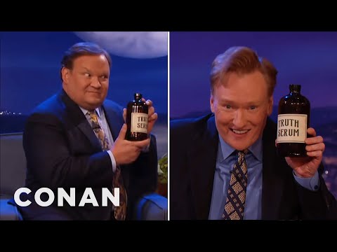 Conan Takes Truth Serum  - CONAN on TBS