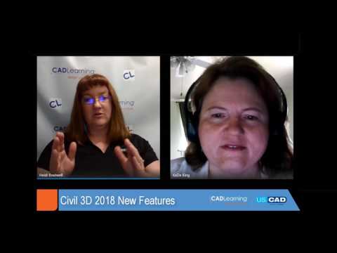 Civil 3D 2018 New Features