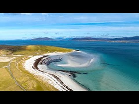 Live Webcam East Beach, Isle of Berneray, Outer Hebrides, Scotland, 24 Hour Live Streaming