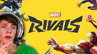 I Played MARVEL RIVALS For The FIRST TIME!