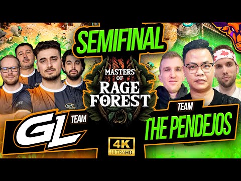 🔥 Semifinal Showdown: GamerLegion Team vs. Pendejos Team in Master of Rage Forest! 🎮