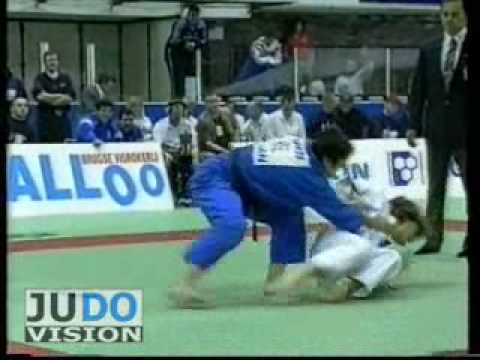 JUDO 1999 European Championships: Ulla Werbrouck (BEL) - Ylenia Scapin (ITA)