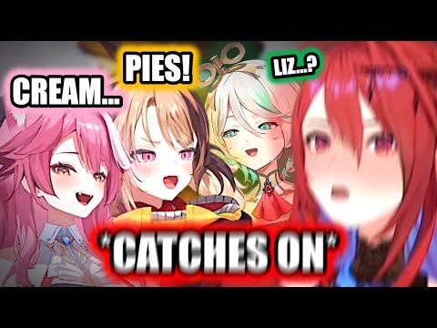 Gigi Cecilia Raora instantly 𝑷𝑨𝑵𝑰𝑪𝑺 when Elizabeth finally catches on to their innuendos... Gigi Cecilia Raora instantly 𝑷𝑨𝑵𝑰𝑪𝑺 when Elizabeth finally catches on to their innuendos...