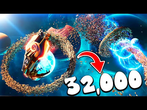 32,000 DRONES F'ING UP SPACE | Drone Swarm