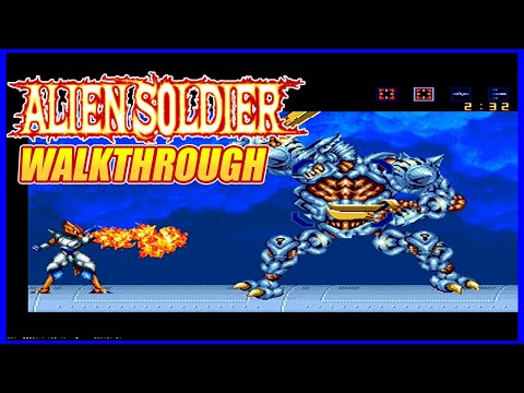 Alien Soldier Zero Death Run - Tips and Tricks Full Gameplay Walkthrough