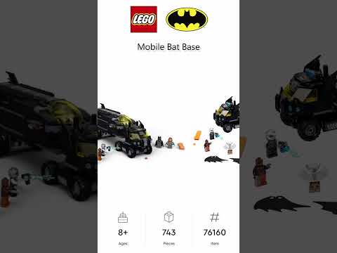 PREVIEW: LEGO Batman, Mobile Bat Base, Set 76160, LEGO 2024