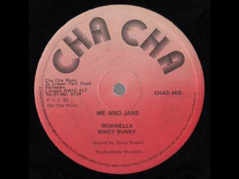 Morwells & Bingi Bunny - Me And Jane + Dub - 12" Cha Cha Music 1982 - HEAVY ROOTS 80'S DANCEHALL