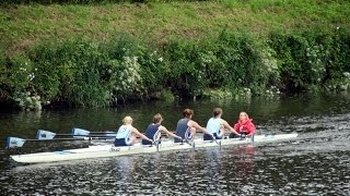 preview picture of video 'City of Sunderland RC, Women's IM3 4x+, Durham Regatta 2014'