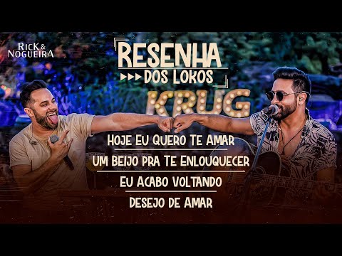 Hoje Eu Quero Te Amar  Um Beijo Pra Me Enlouquecer  Eu Acabo Voltando  Desejo De Amar - Rick e Nogueira