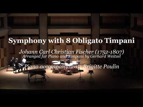 Symphony with 8 Obligato Timpani - Johann Carl Christian Fischer | Manuel López Tovar