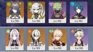 【原神】LunaⅦ後半 ラウマ超開花＆召使パ　星9攻略　【げんしん】