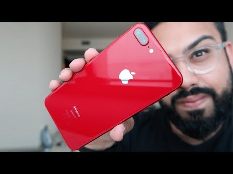 Product RED iPhone 8 UNBOXING and REVIEW