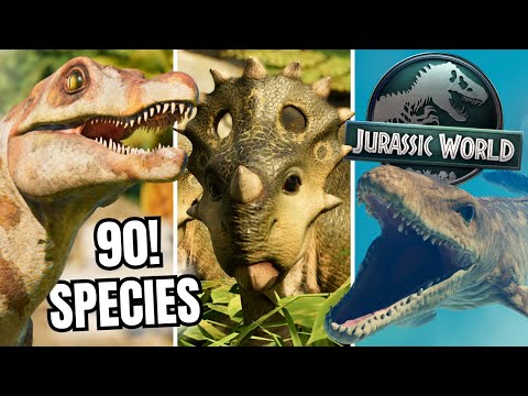 EVERY DINOSAUR & BABY 🦖 Jurassic World Evolution 3 [4K]