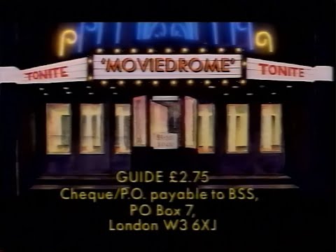 BBC2 - Continuity, Ident & Intro to Moviedrome - 24th June 1990