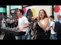 THE CROWD WERE SO MOVED BY THIS PERFORMANC!! Christina Perri A Thousand Years - Allie Sherlock cover