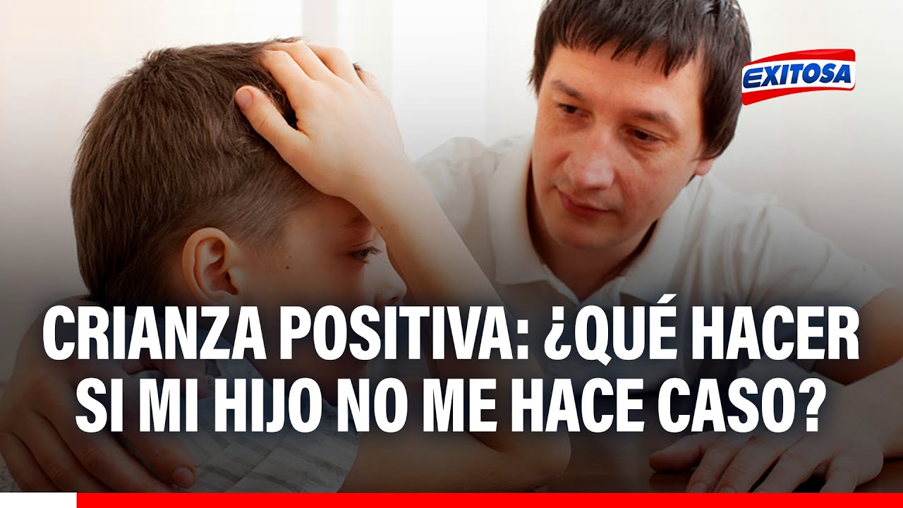 🔴🔵 Crianza positiva: psicólogo Óscar Miranda explica qué hacer cuando los hijos no obedecen