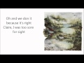 Bon Iver- Wash. w/Lyrics