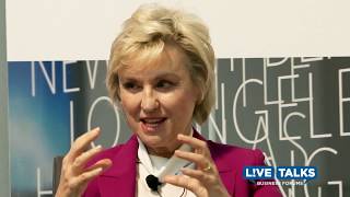 Tina Brown in conversation with Bruce Wagner at Live Talks Los Angeles