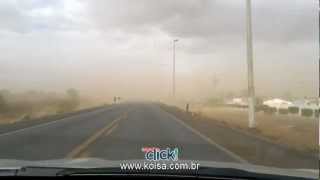 preview picture of video 'Tempestade de poeira em João Dourado BA'