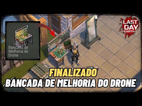 Bancada de melhoria do drone finalizado Last day on earth survival #lastdayonearth